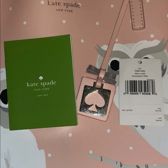 Kate Spade Owl Who Me Tote - Picture 6 of 7